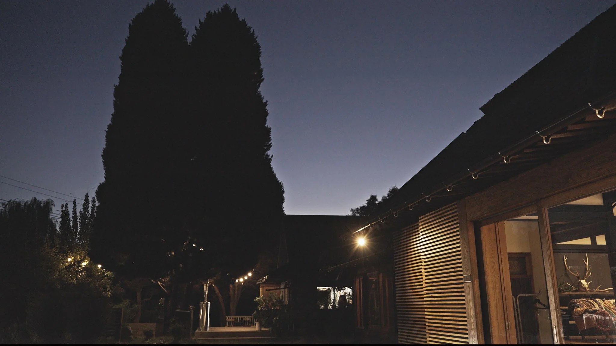 せとうち母家からの夕焼けはとても綺麗です