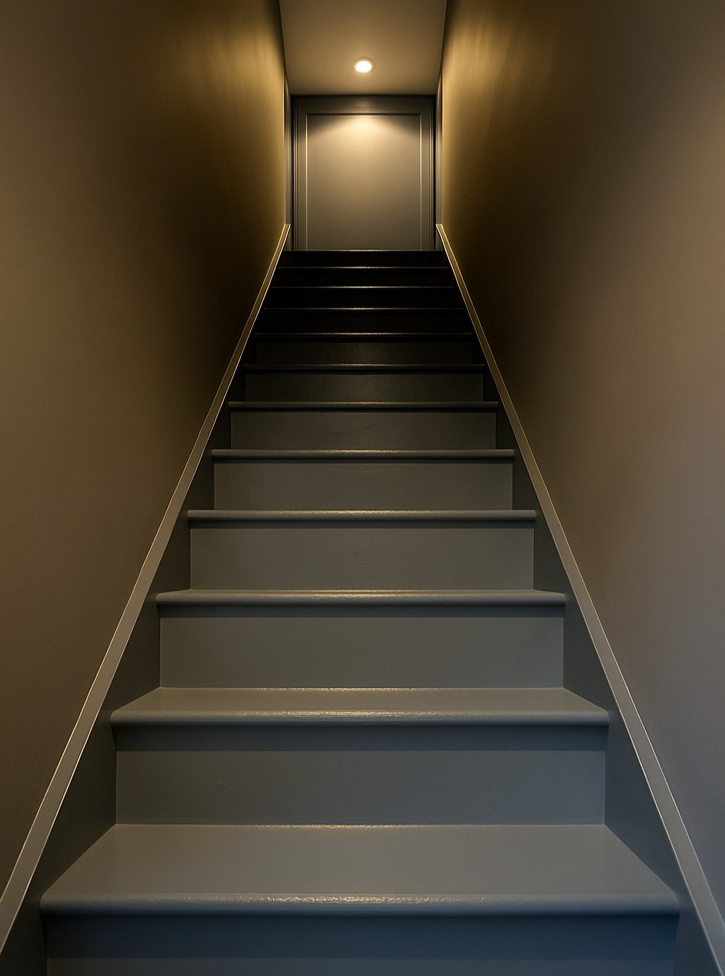 It&rsquo;s amazing what a little care can do. These stairs had taken a beating over the years, so they were cleaned up, repaired where needed, and finished with a tough floor paint. Such a simple update, but the whole space feels brighter and more in