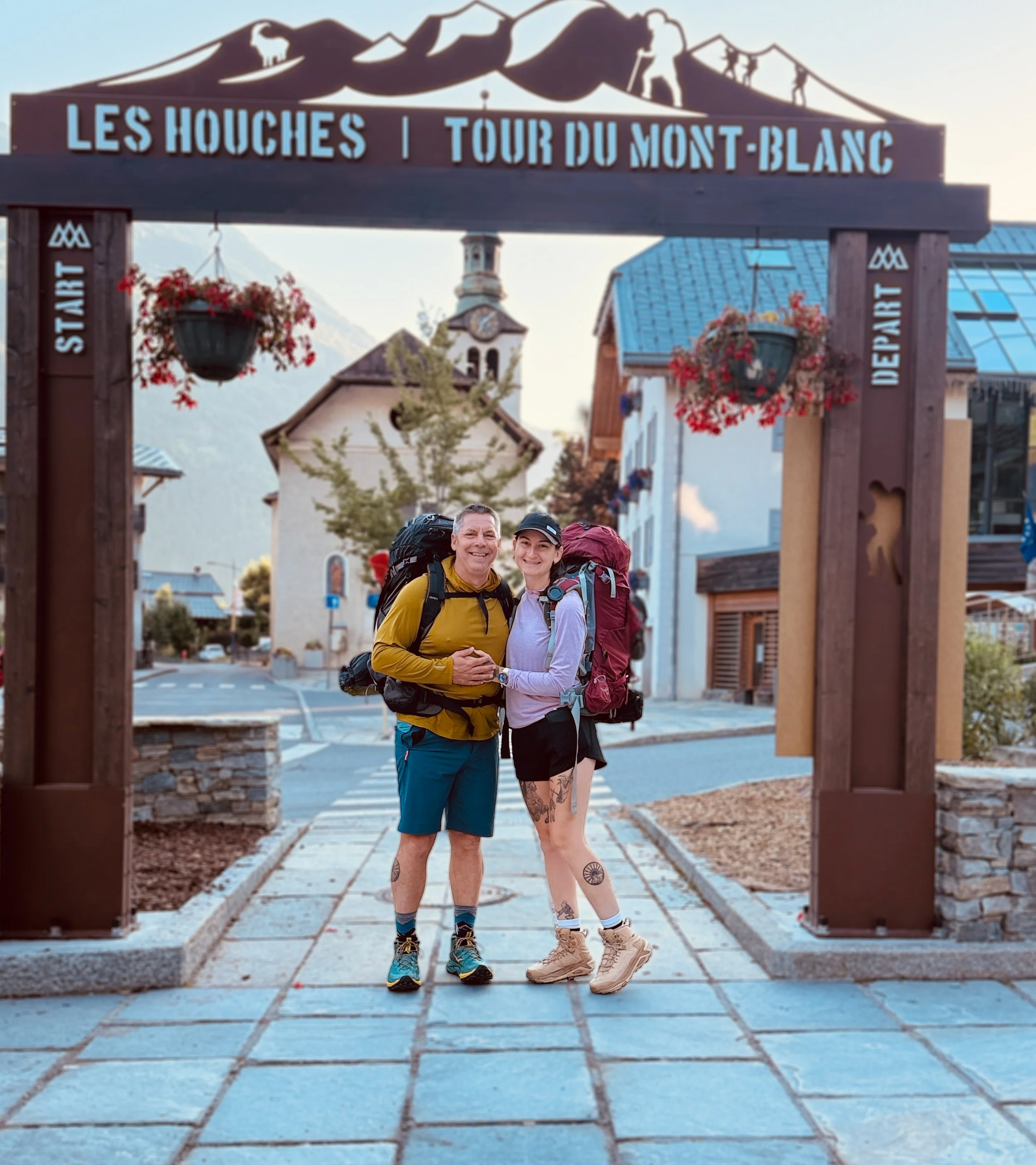 Tour Du Mont Blanc Sign