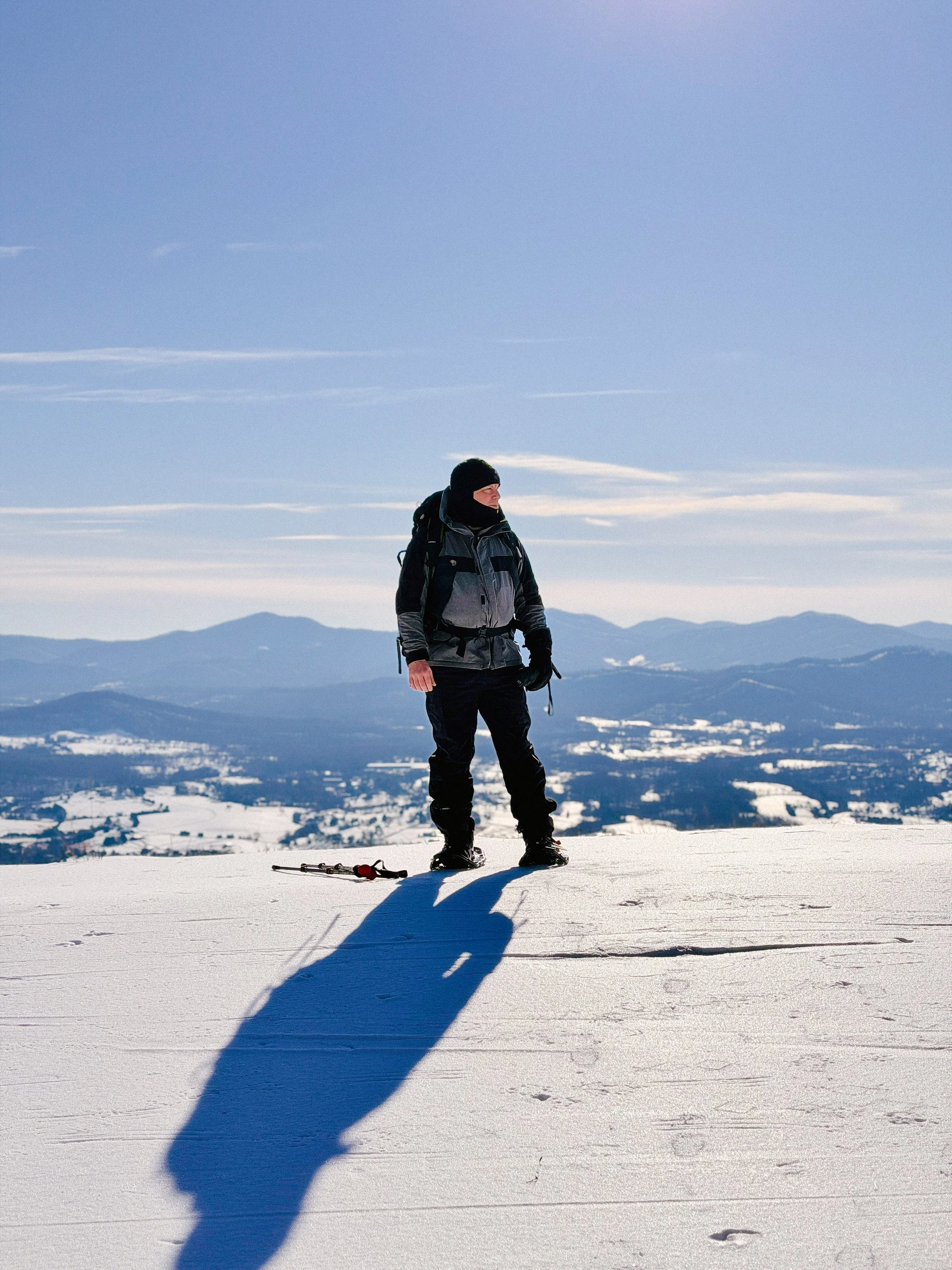 blue ridge parkway snowshoeing