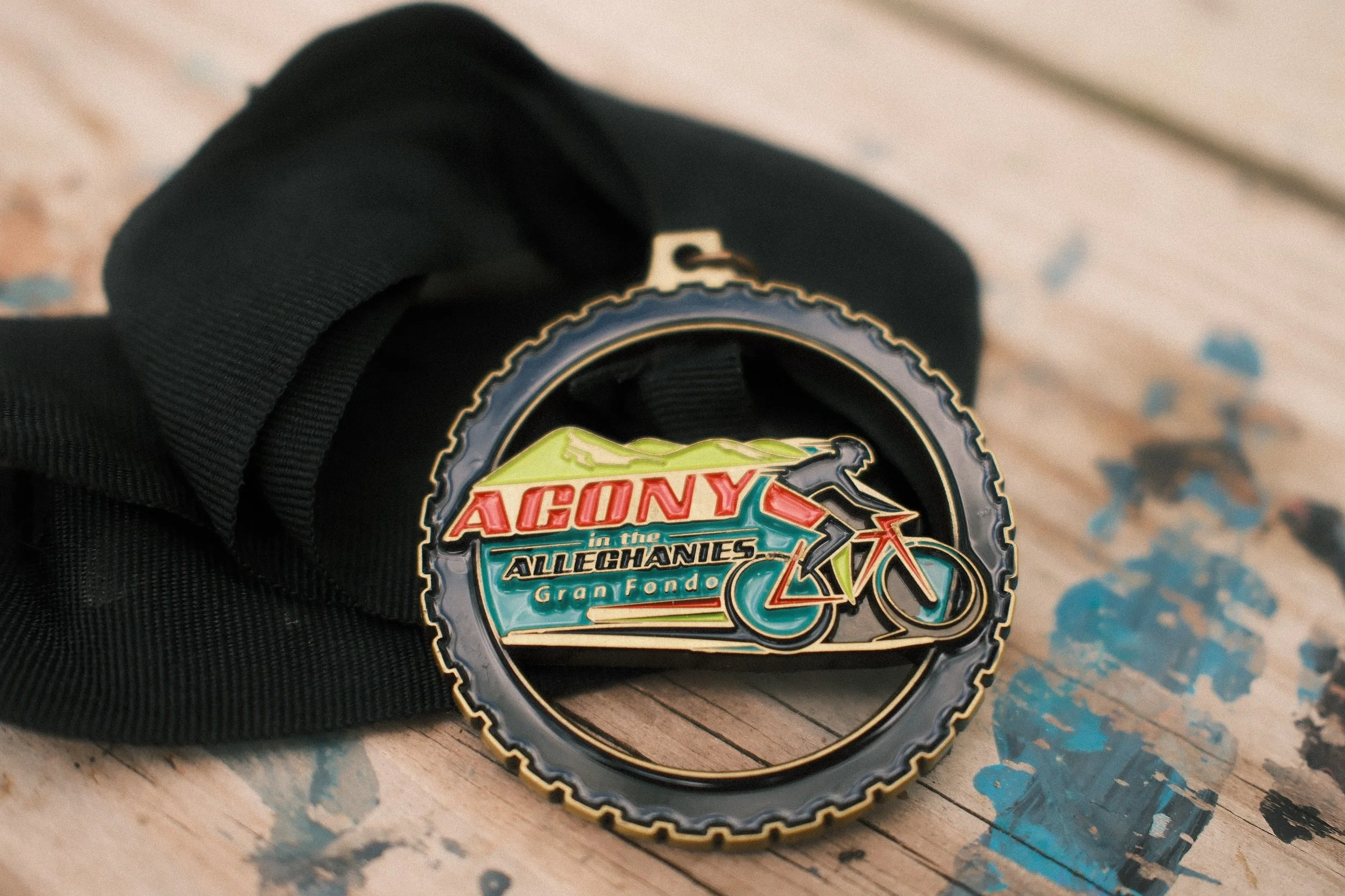 That was hard. Agony in the Alleghenies lived up to its name.

The Medio Fondo route put us through 69 miles and over 5,100 feet of climbing through the Alleghany Highlands &mdash; and every climb makes you question your life choices for a minute. ￼
