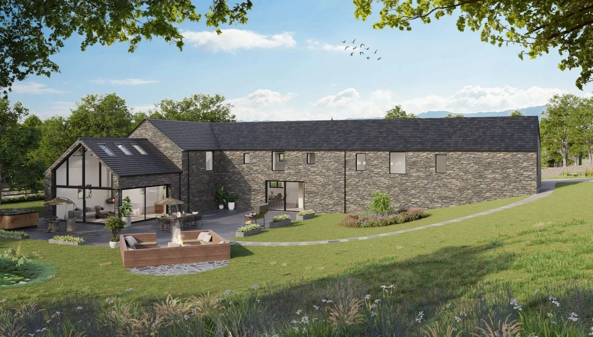 A Landscape-Led Rural Conversion