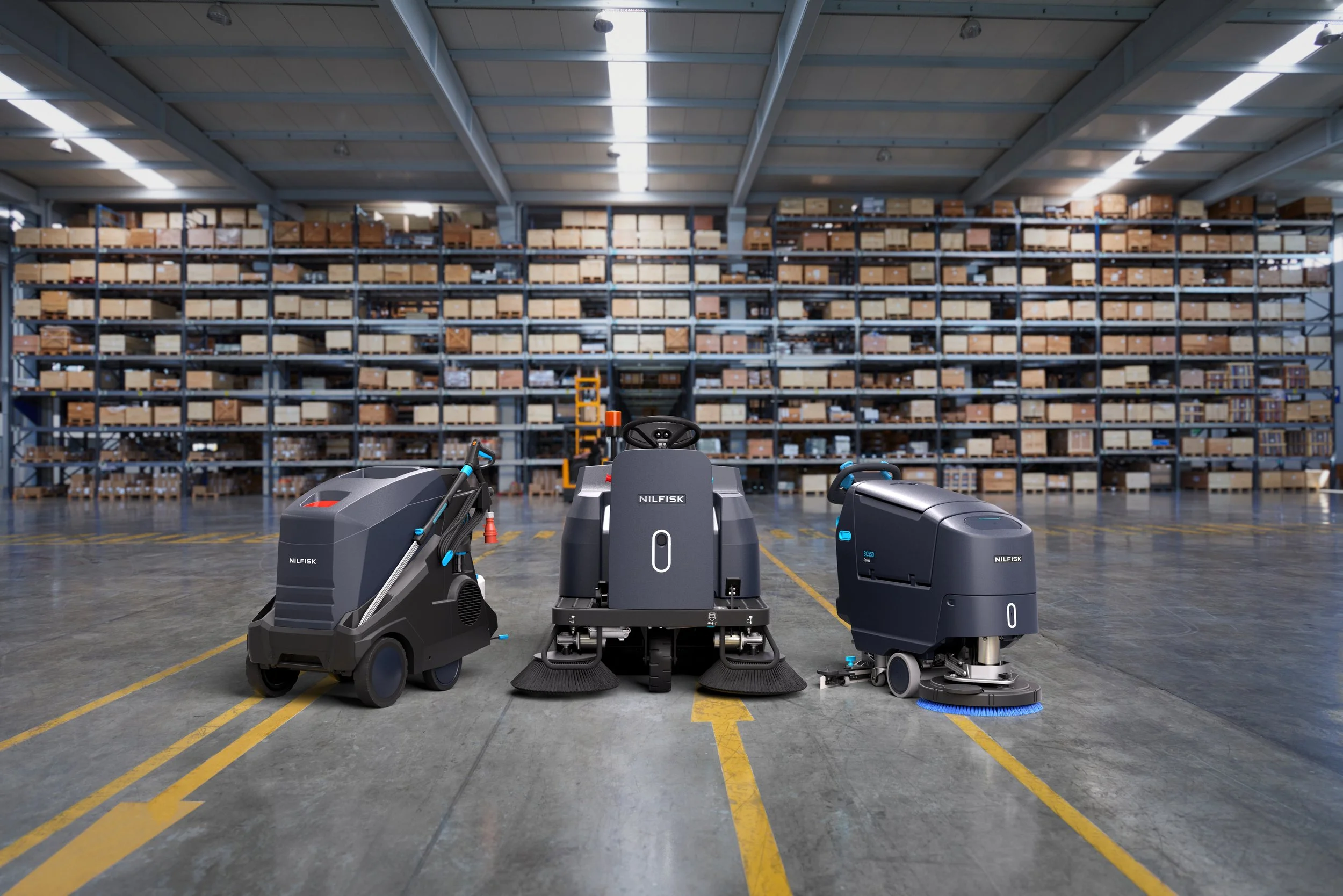 Pedestrian Scrubber Dryers