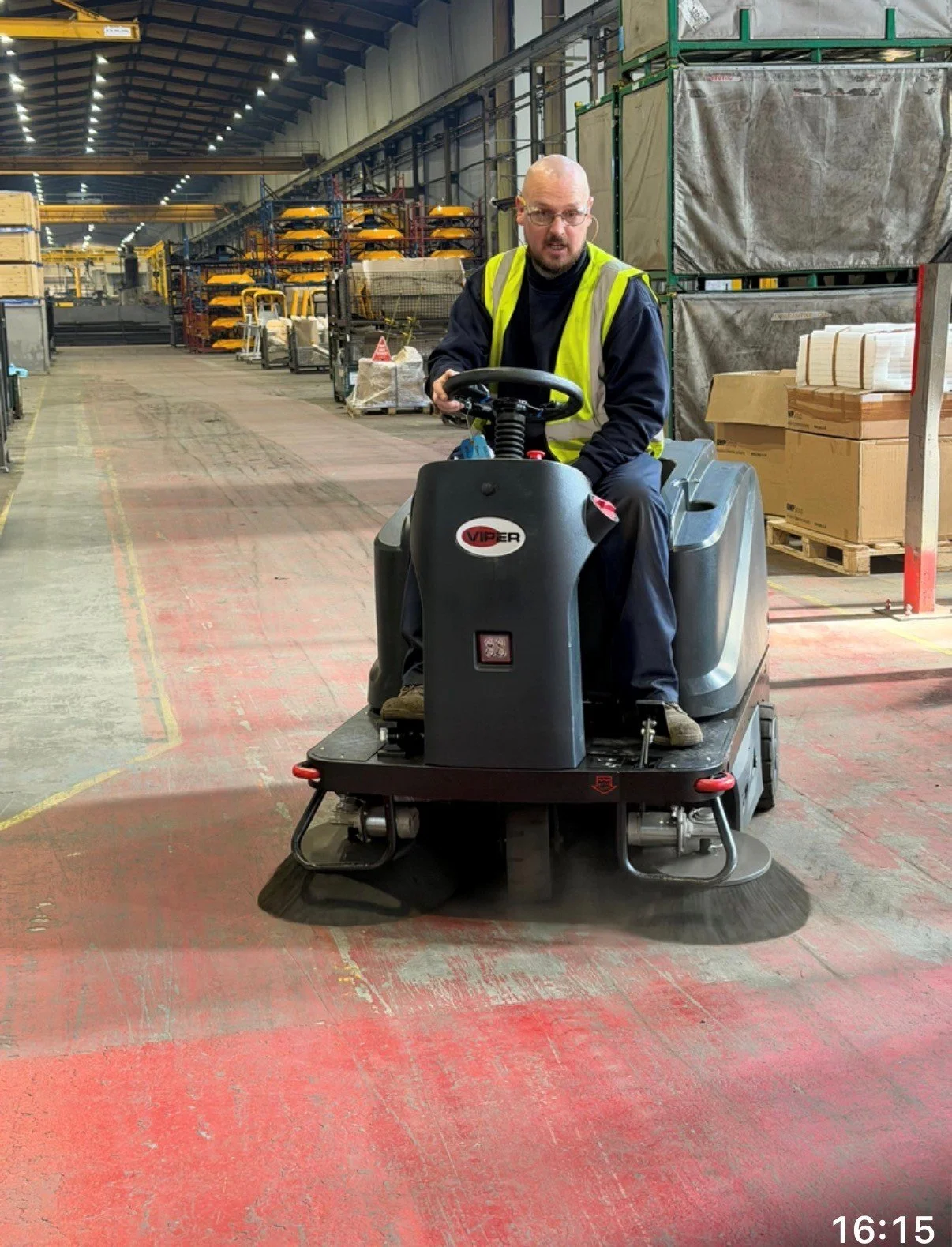 Ride on Sweeper