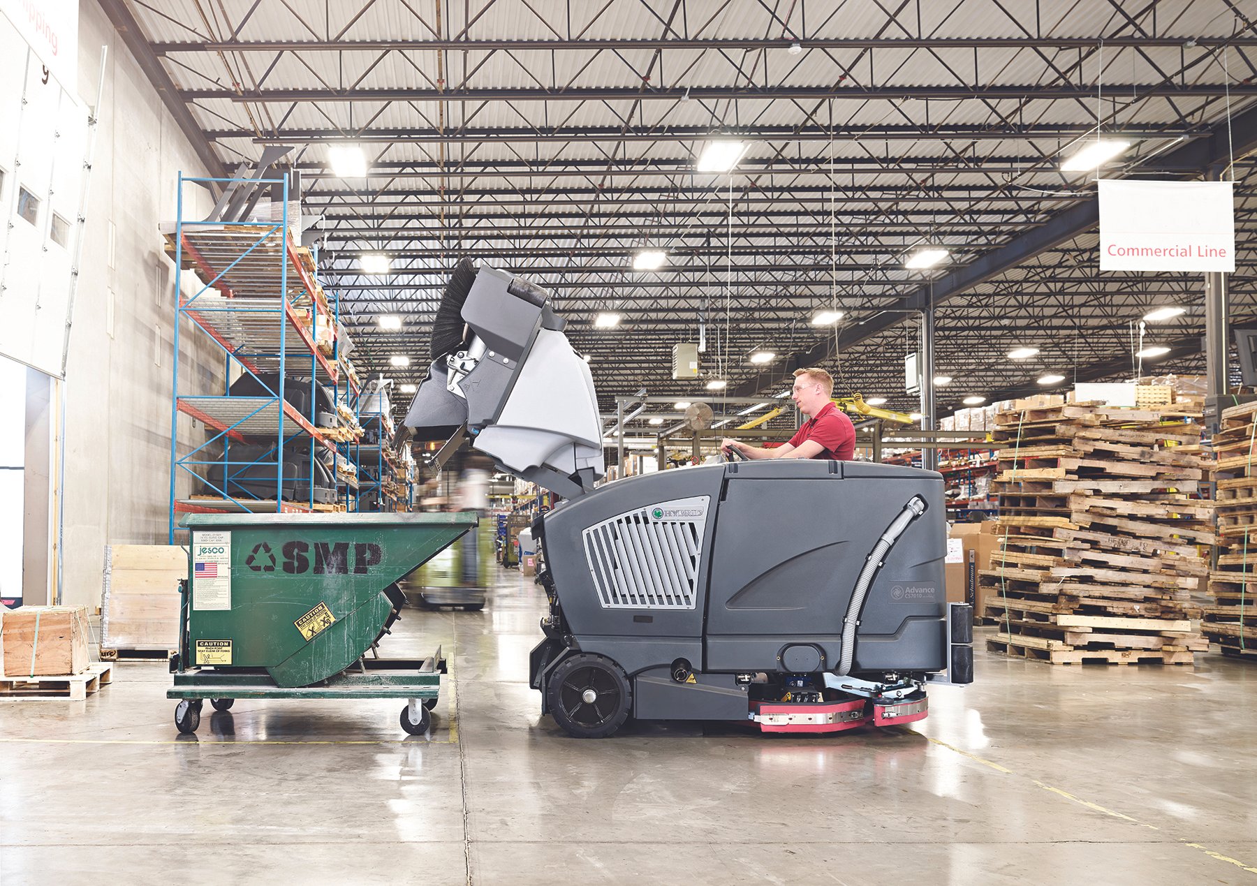 Scrubber Dryers for Manufacturing