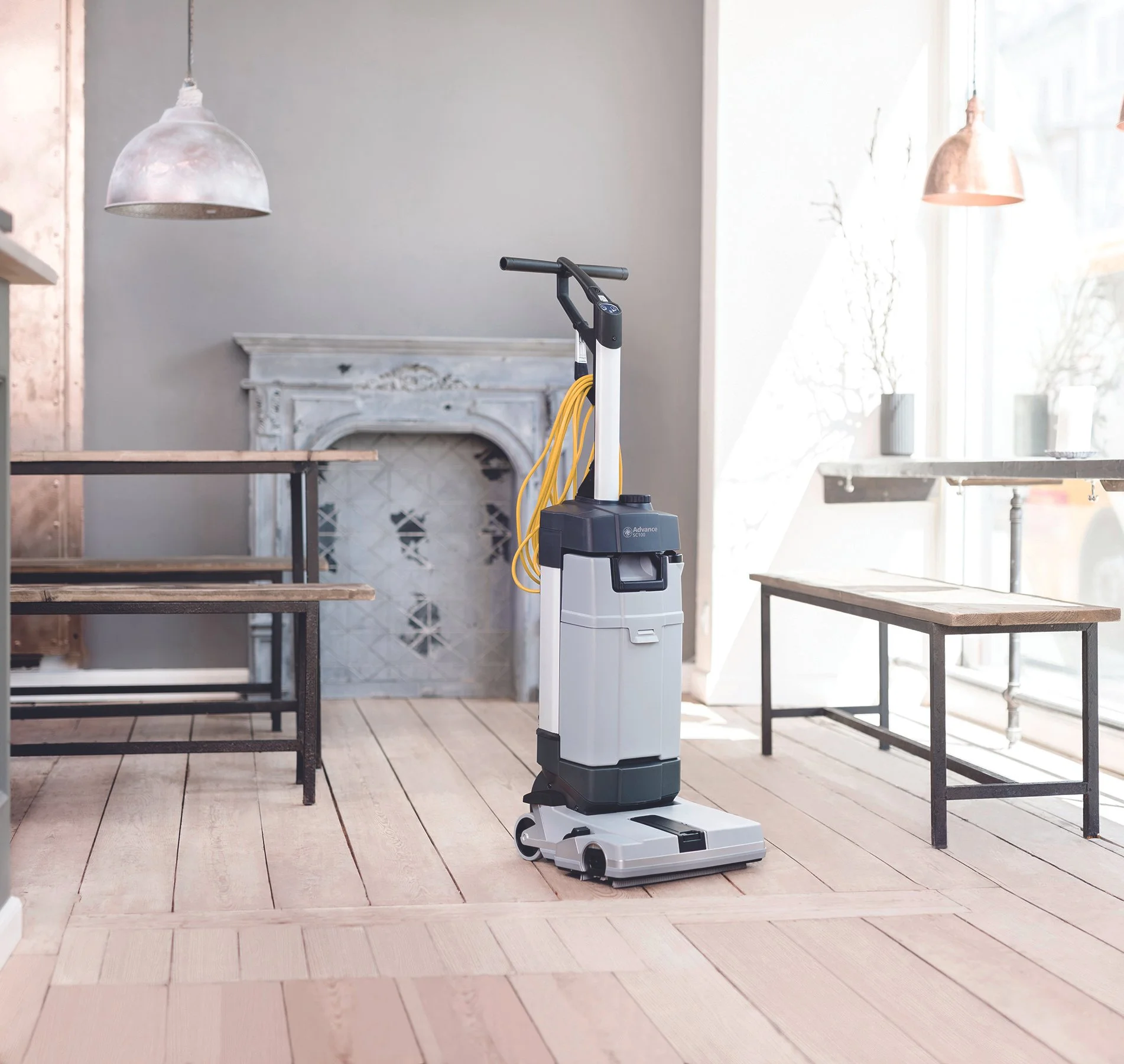 Nilfisk SC100 Pedestrian Scrubber Dryer