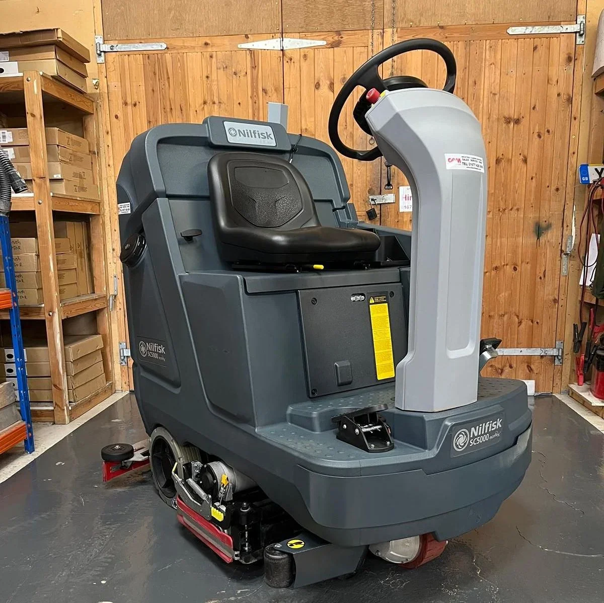 Nilfisk SC5000 Ride On Scrubber Dryer
