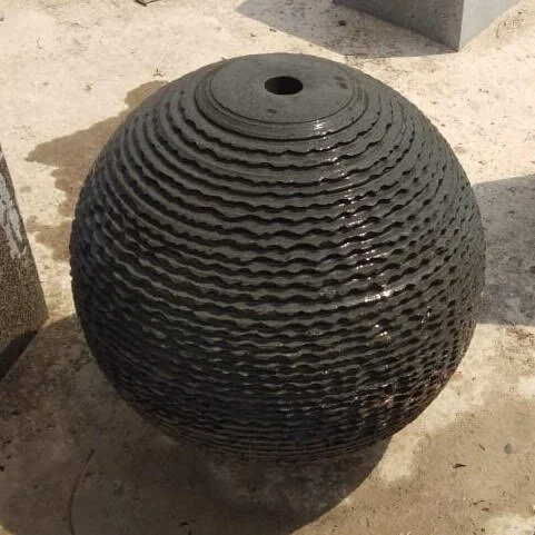 Ribbed Sphere Fountain