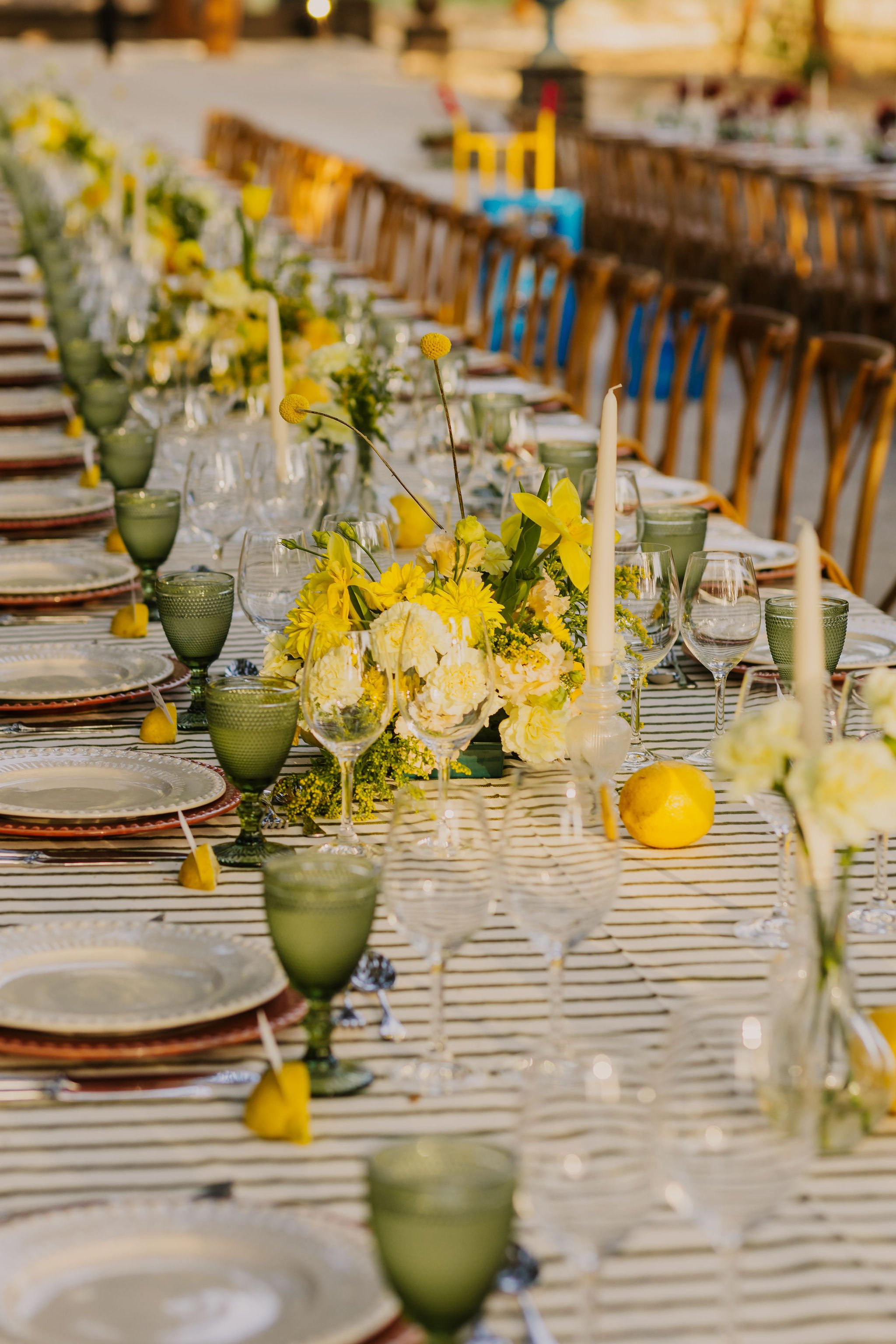 Inspired by Portuguese vineyards.