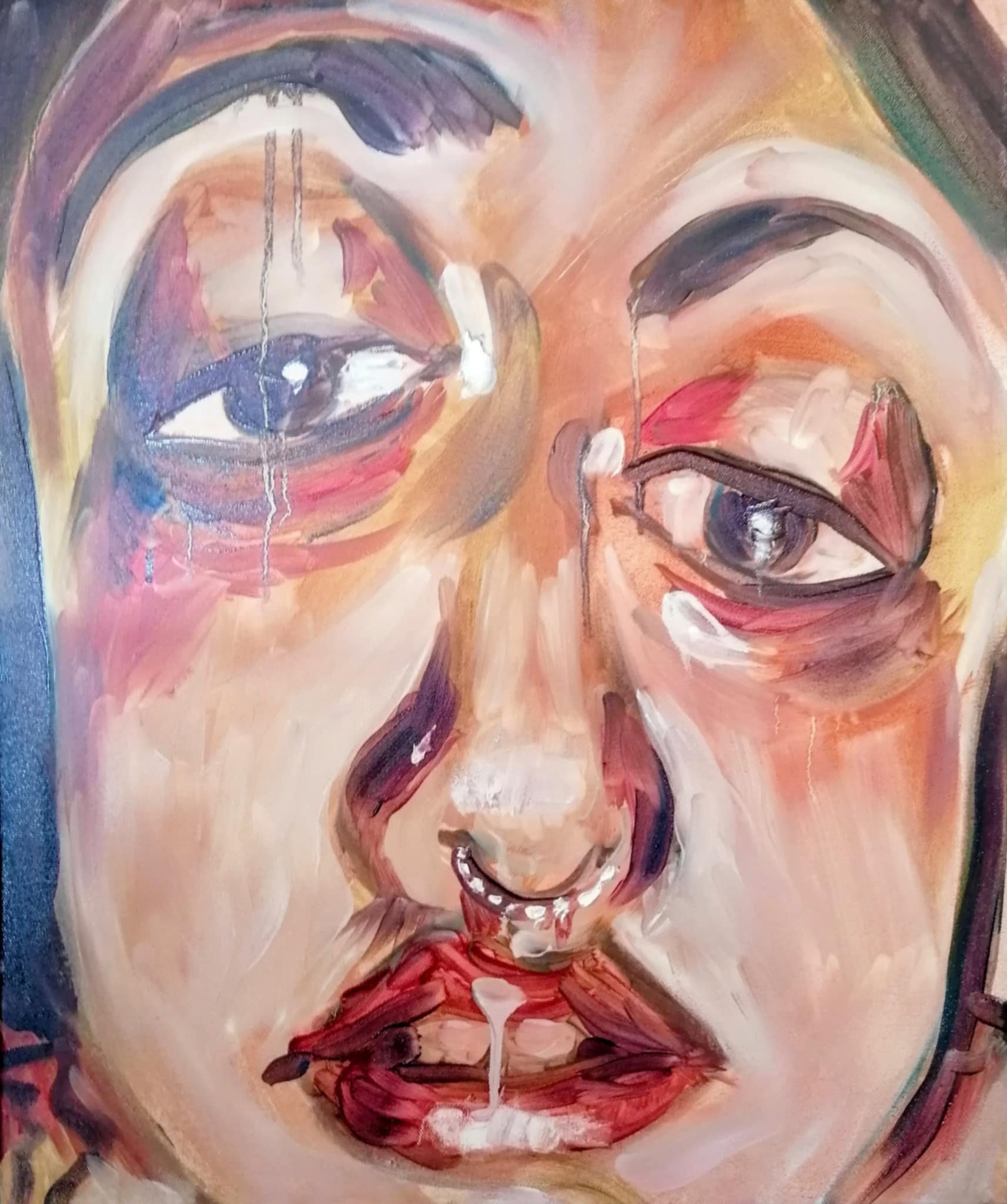 ‘Chronic beginnings’ Oil on Canvas 