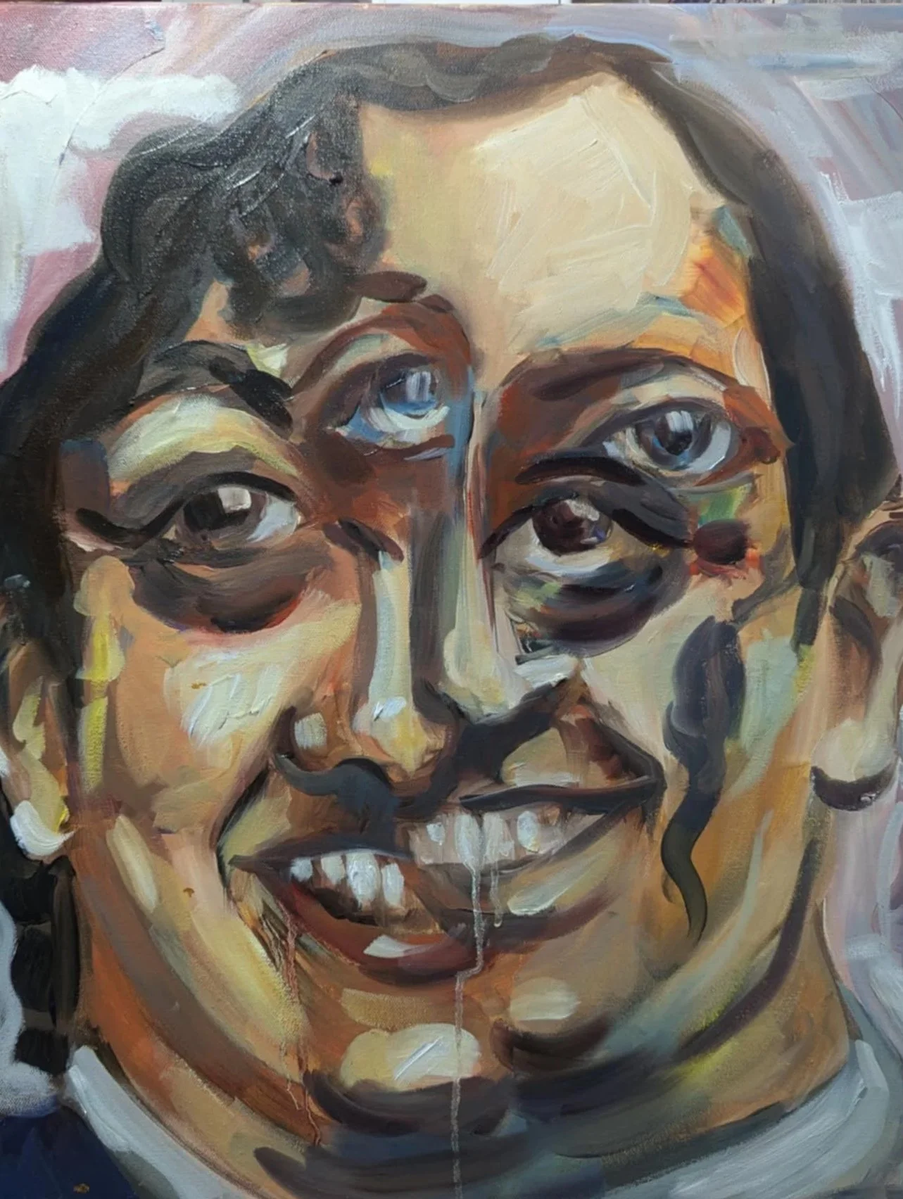 ‘Blended Org in København’, Oil on Canvas