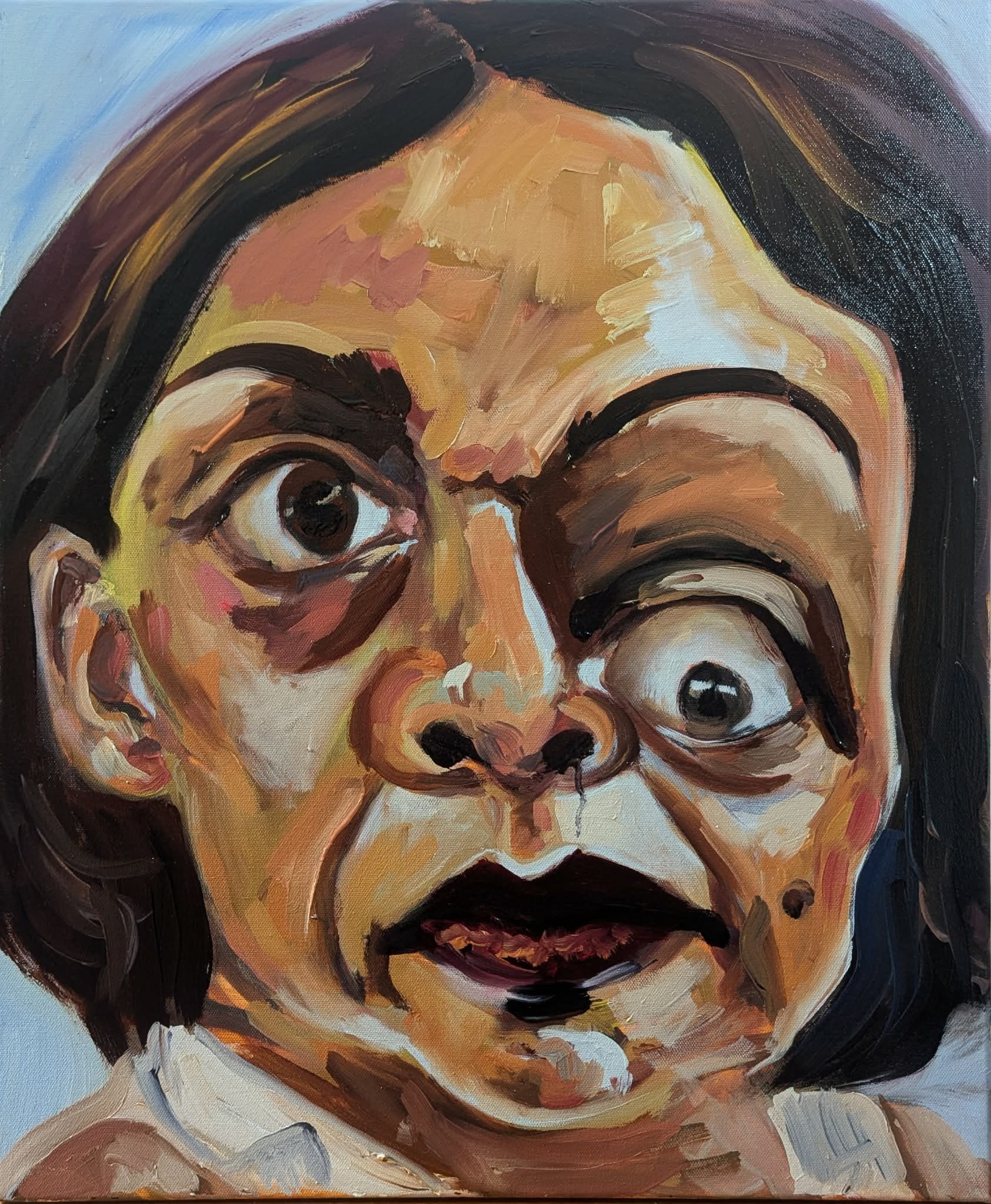 ‘Displaced connection’ Oil on canvas 
