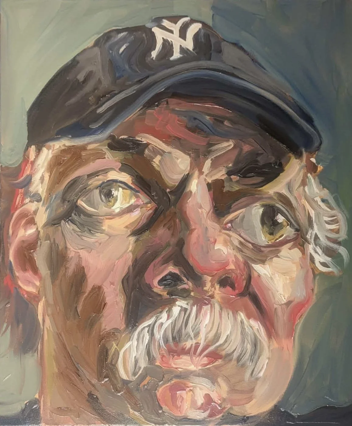 ‘Quiet contemplation’ Oil on canvas 