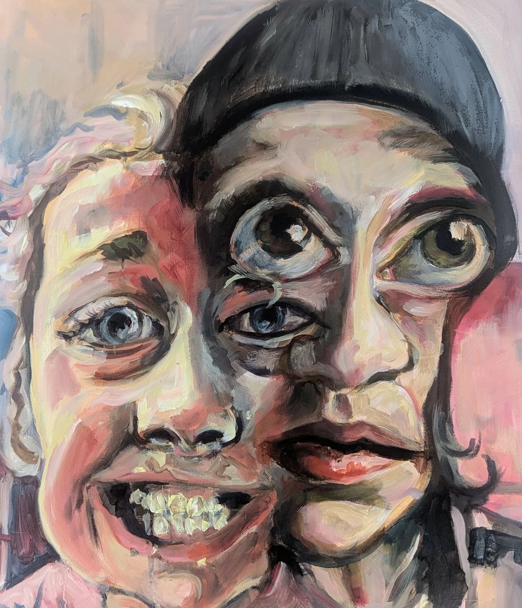 ‘The people I made’ Oil on canvas 