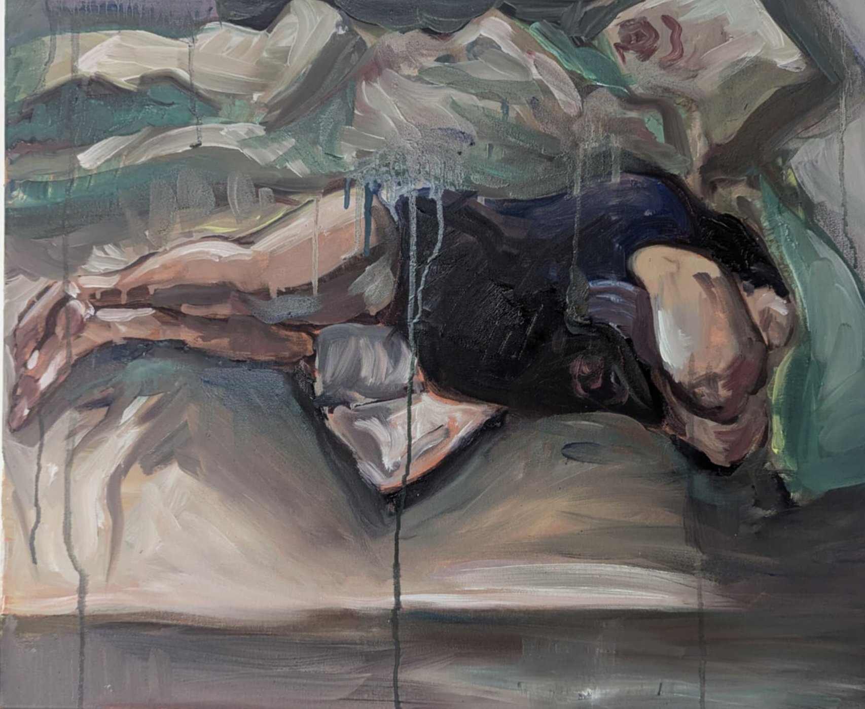 ‘Chronic position’ Oil on Canvas 