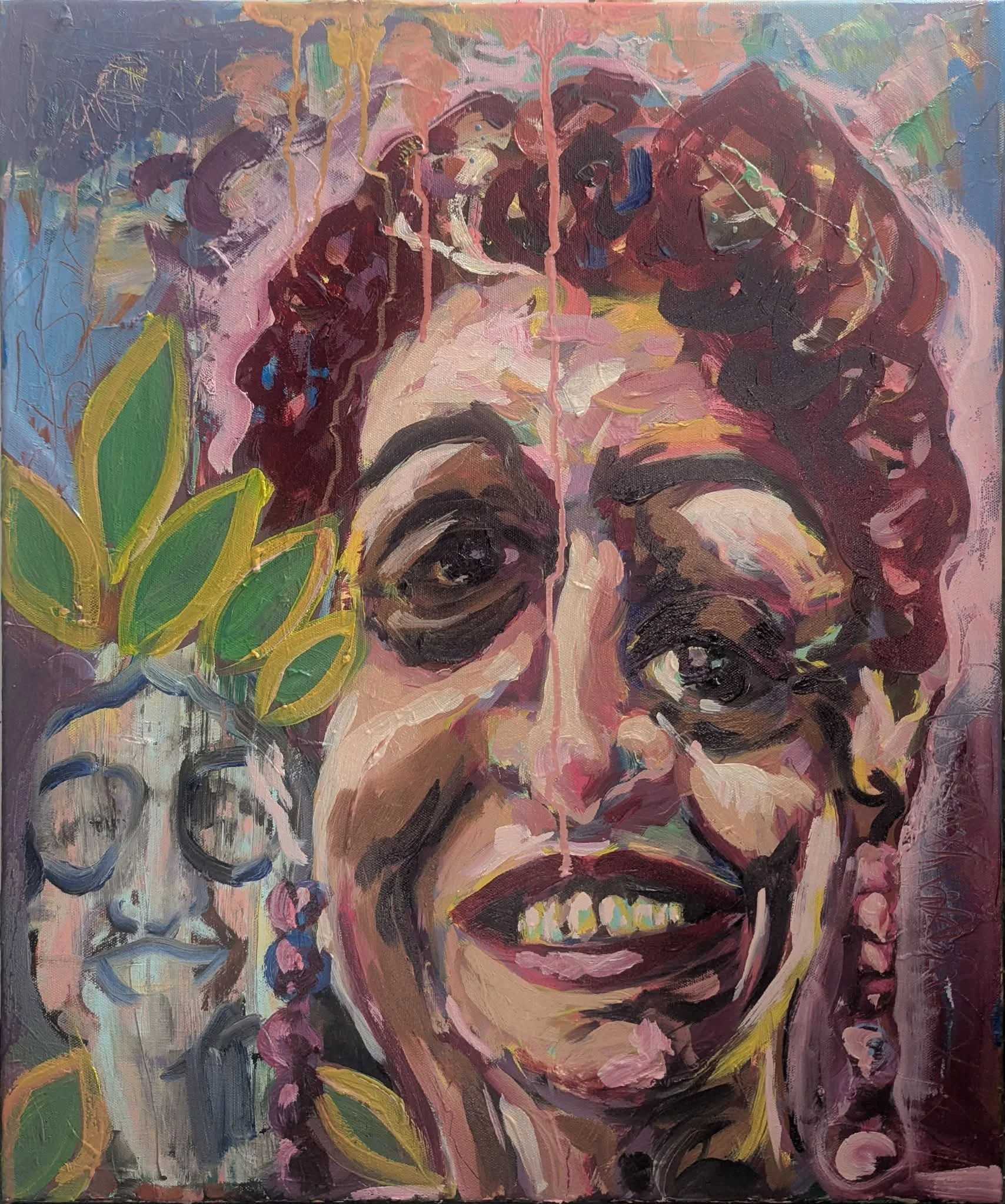 ‘Class - side by side 3’ Oil on canvas 2026