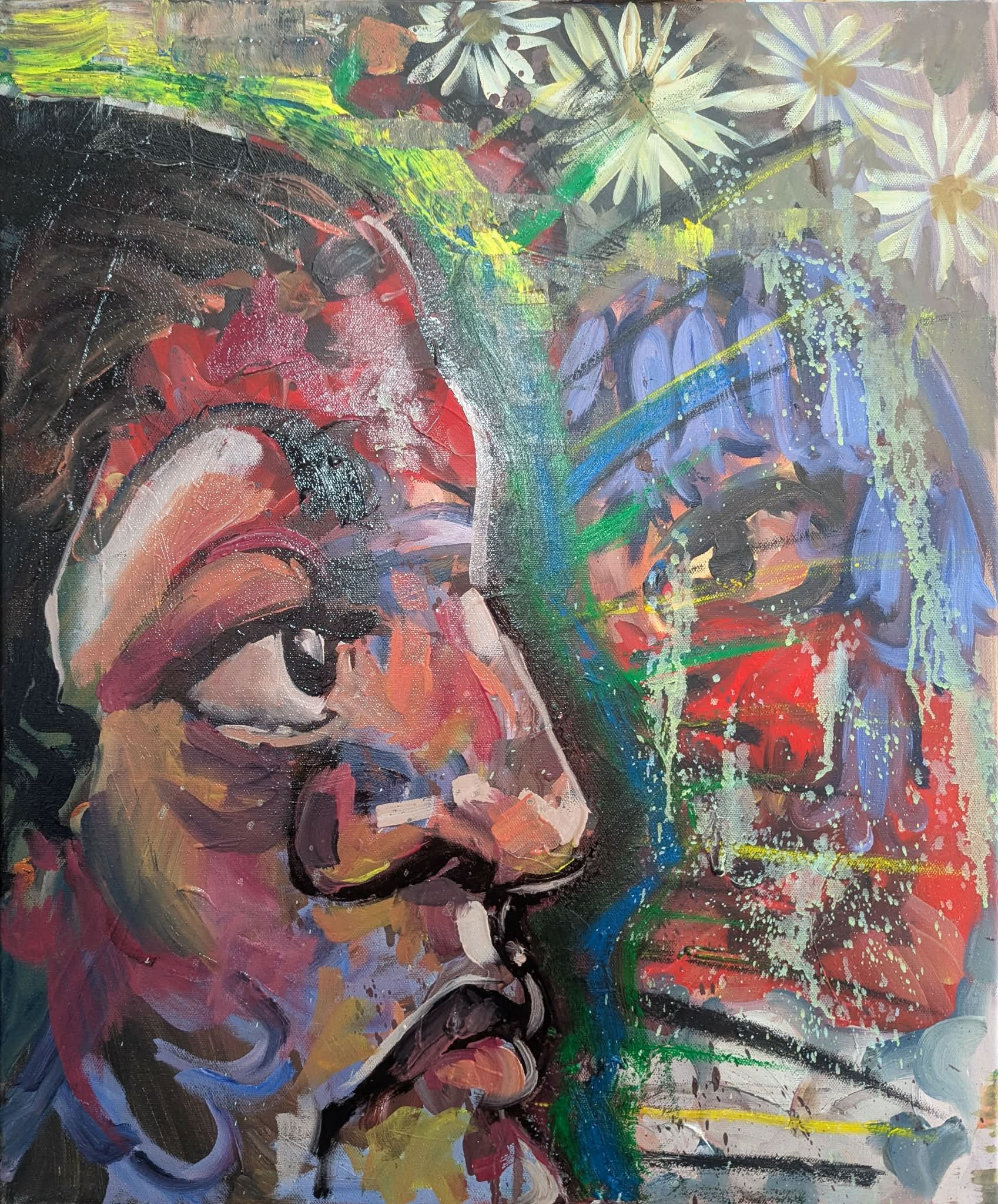 ‘Mixed Bunch’ Oil on canvas 