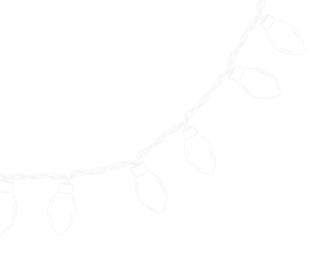 String of outdoor string lights against a black background.