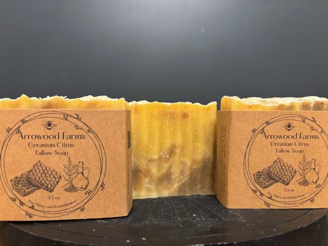 Geranium Citrus Tallow Soap