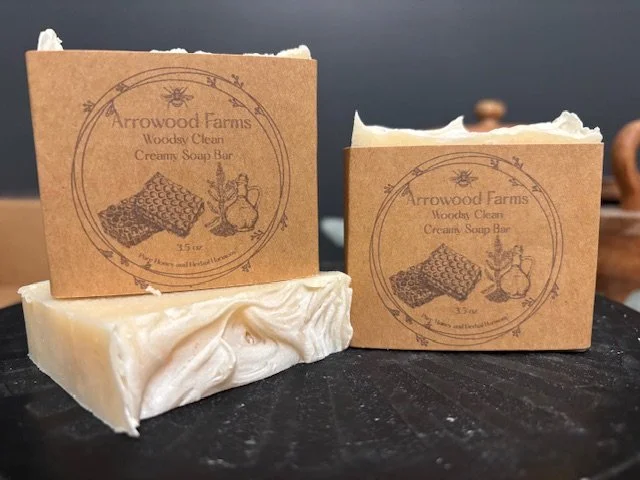 Woodsy Clean Creamy Soap Bar