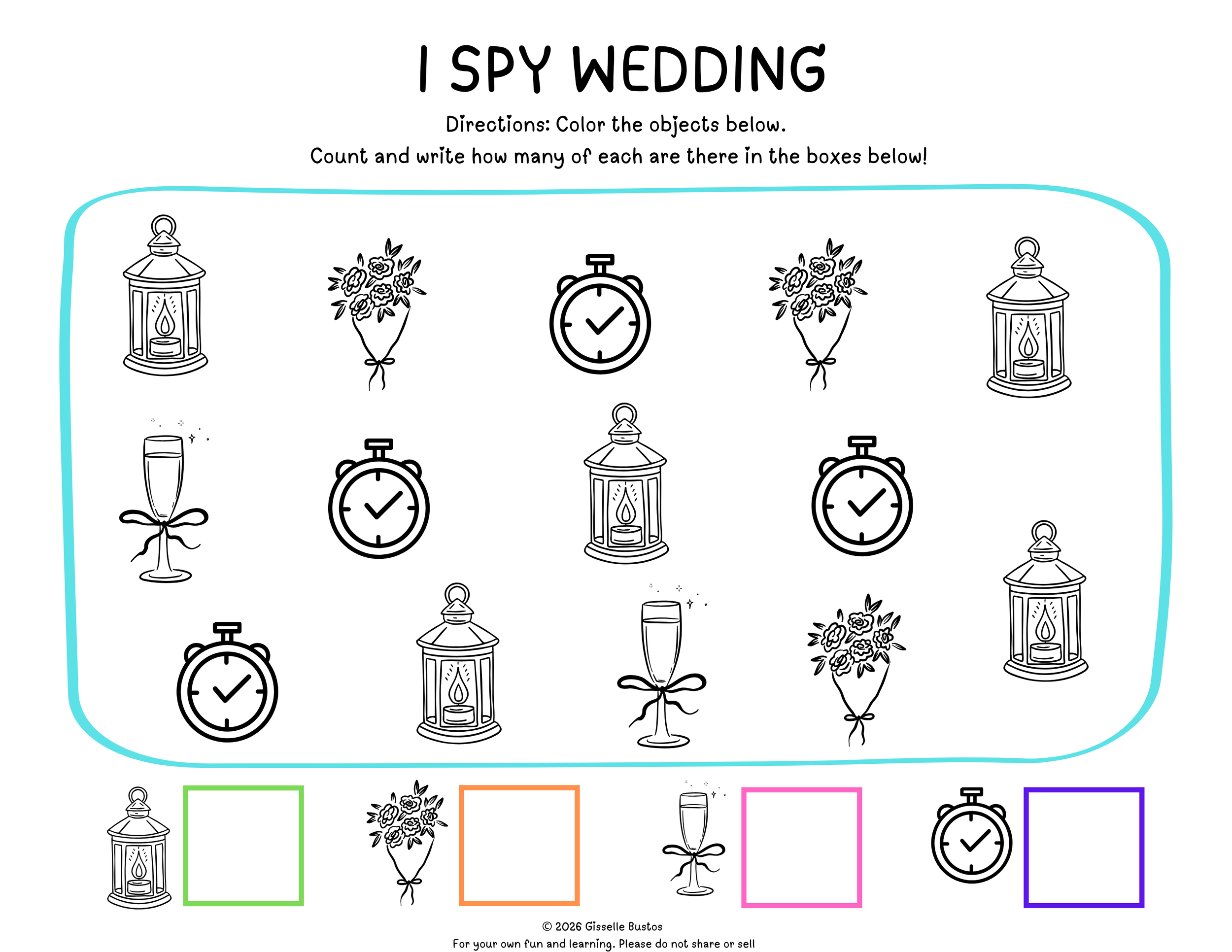 Ready, Set...Jesus Activity Sheet