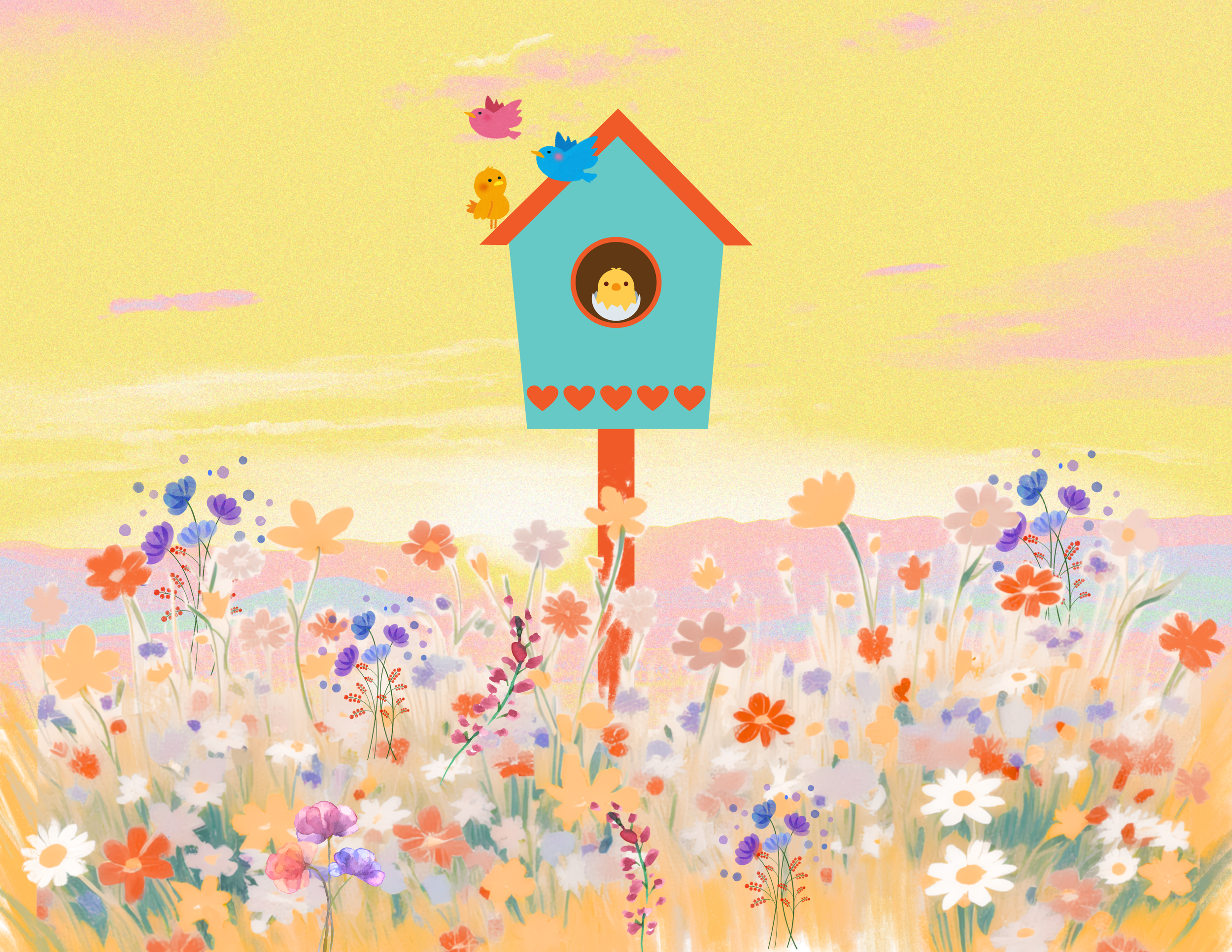 Birds &amp; Flowers: Do Not Worry