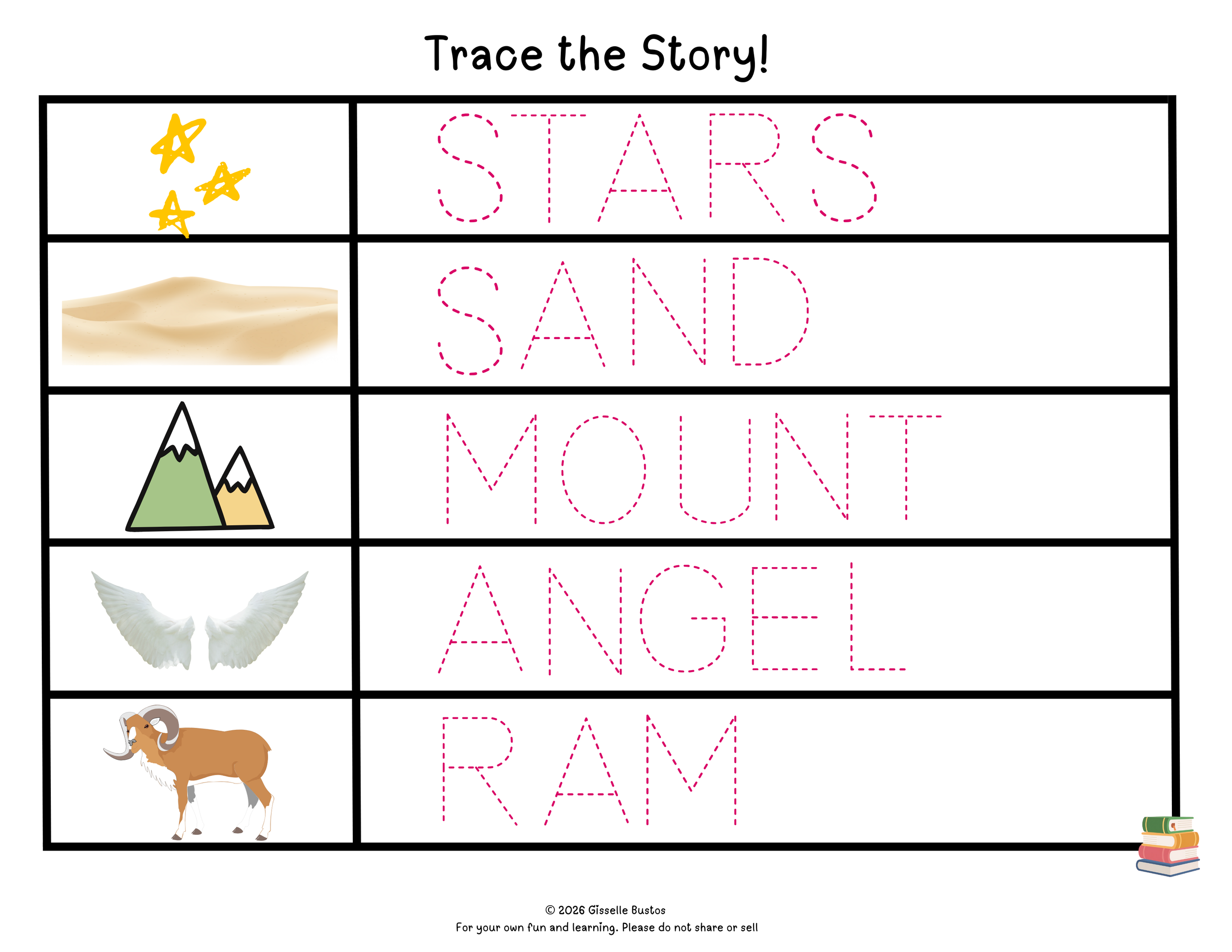 Jireh Activity Sheet