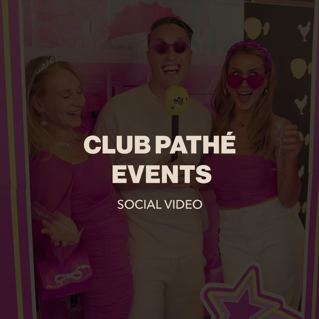 Funny voxpop video showing the Club Pathé Events 