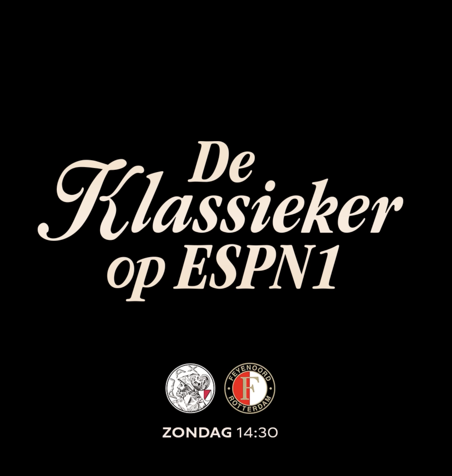 𝗖𝗹𝗶𝗲𝗻𝘁: ESPN
𝗖𝗮𝗺𝗽𝗮𝗶𝗴𝗻: De Klassieker 25/26
𝗥𝗼𝗹𝗲: Lead Creator, Creative, Director