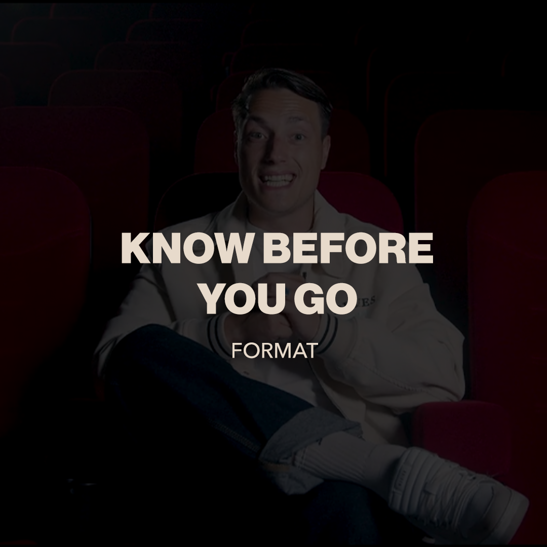 Created to give moviegoers context about the film they were about to watch. Made for social and big screen 🎬