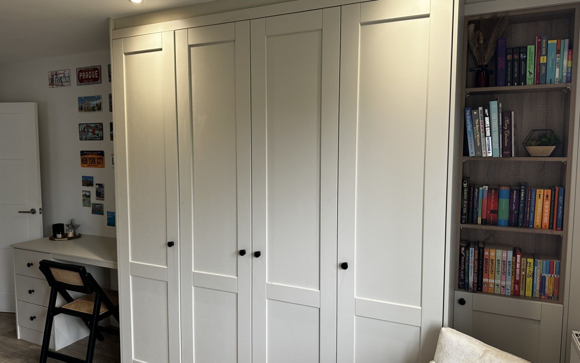 Fitted wardrobes