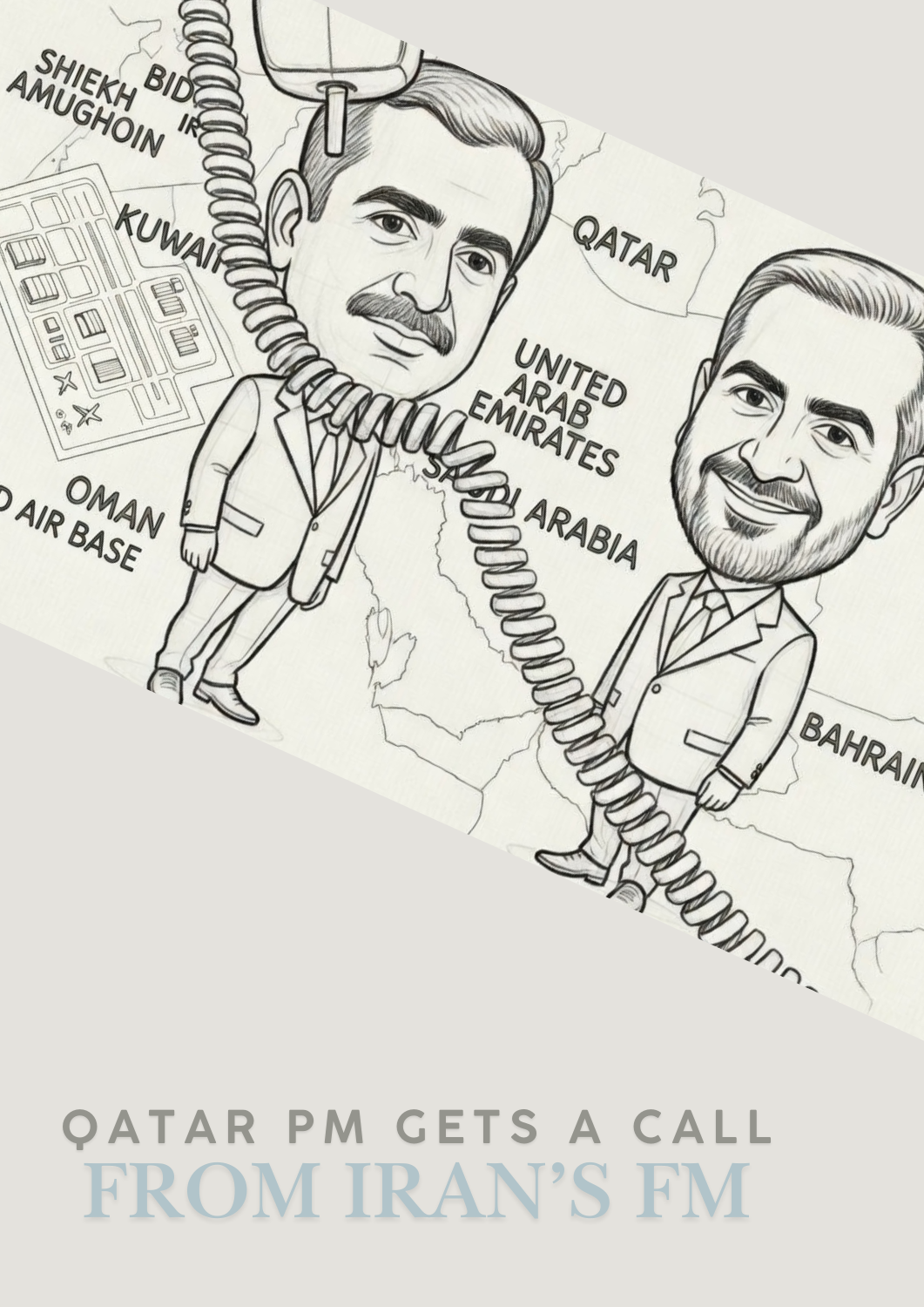 The call from Iran’s FM