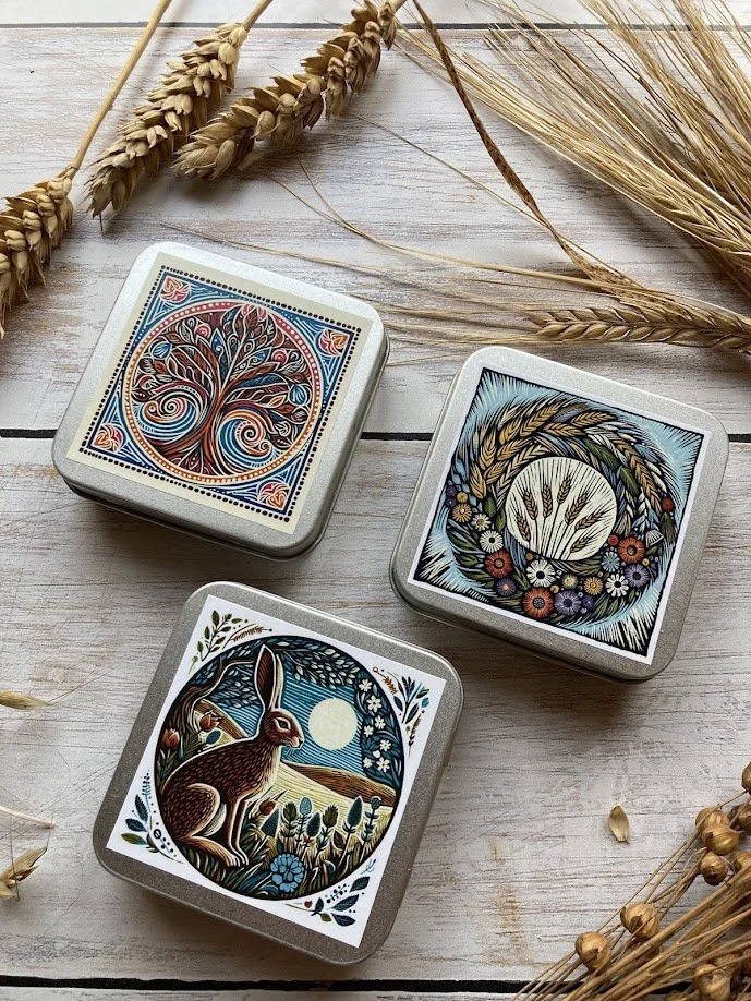 Square Notions Tin Hare & Harvest