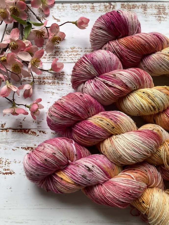 Sock Yarn 100g Blossoms