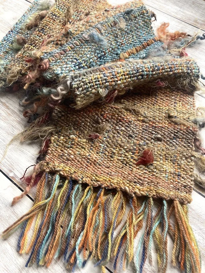 Woven scarf Poldhu Cove