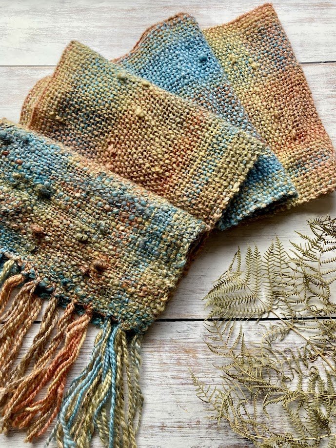 Woven scarf Song of the Sea