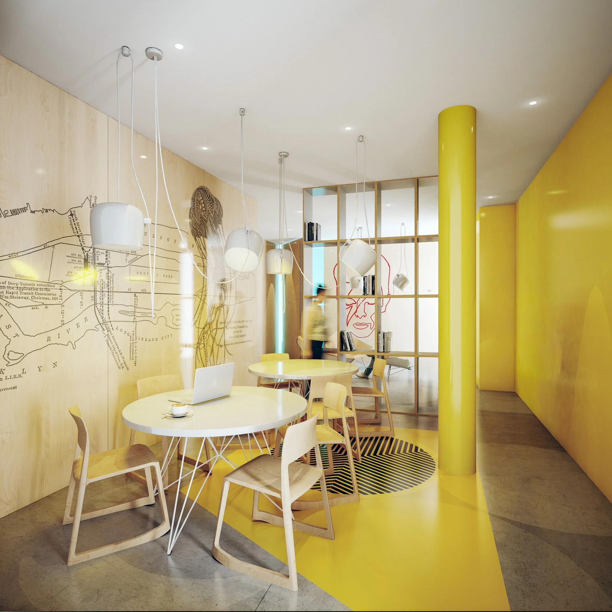 Communal Area student housing scheme Glasgow