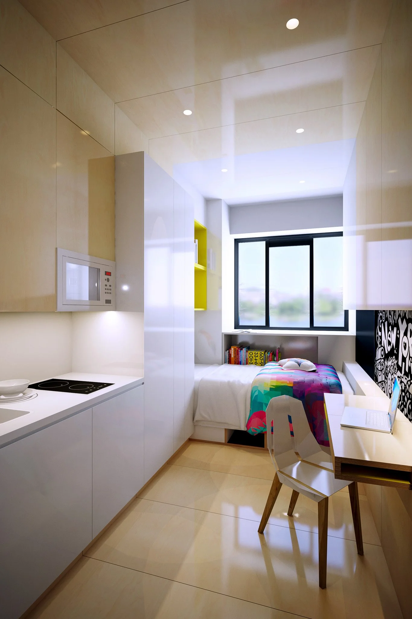 En suite in Riverside House - Glasgow