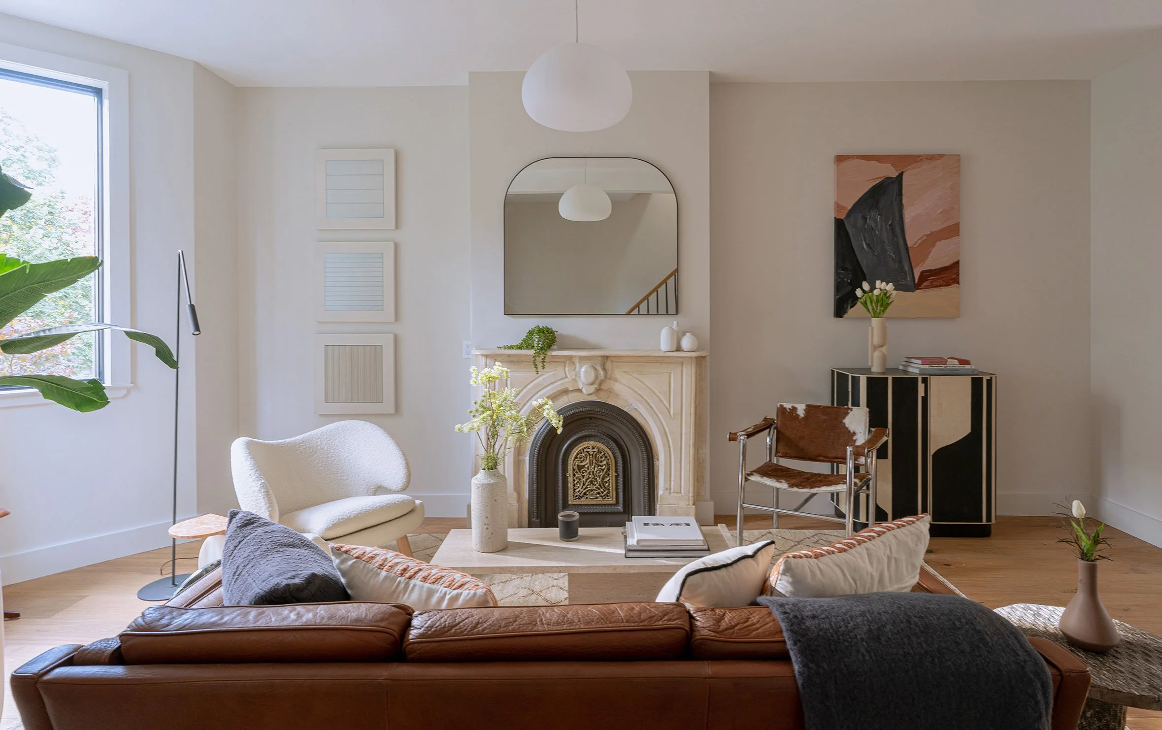 South Slope Fixer-Upper
Our team was tasked to transform this 120-year-old, 3-story wood-framed structure into an environmentally-friendly & energy-efficient home for a modern family.  Also, to give it some architectural character that was lacking.