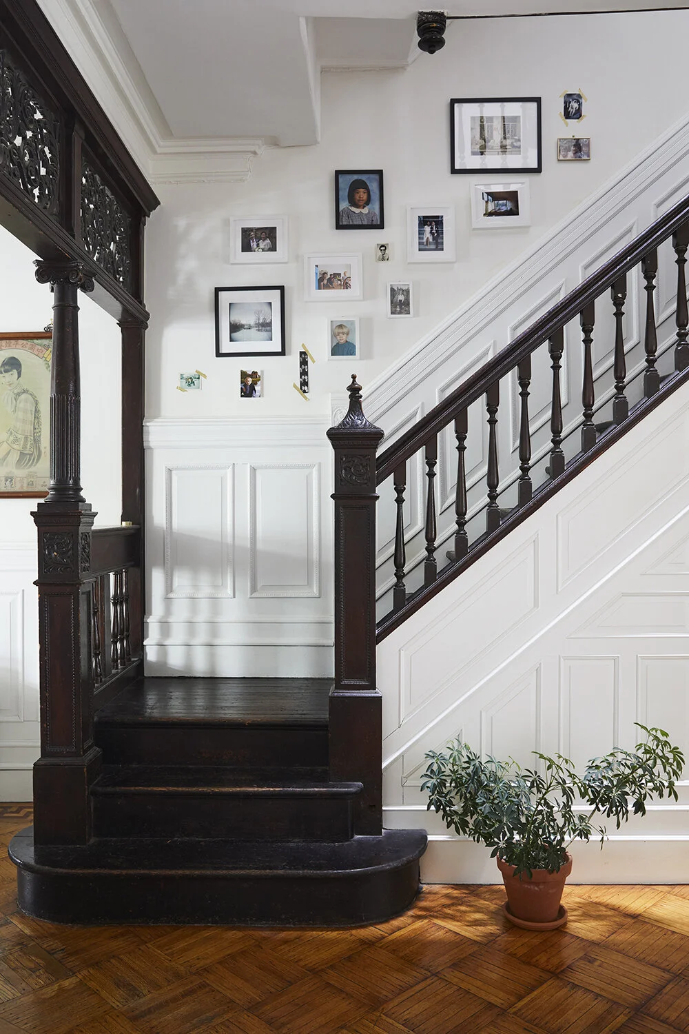 Historic Crown Heights Townhouse Staircase