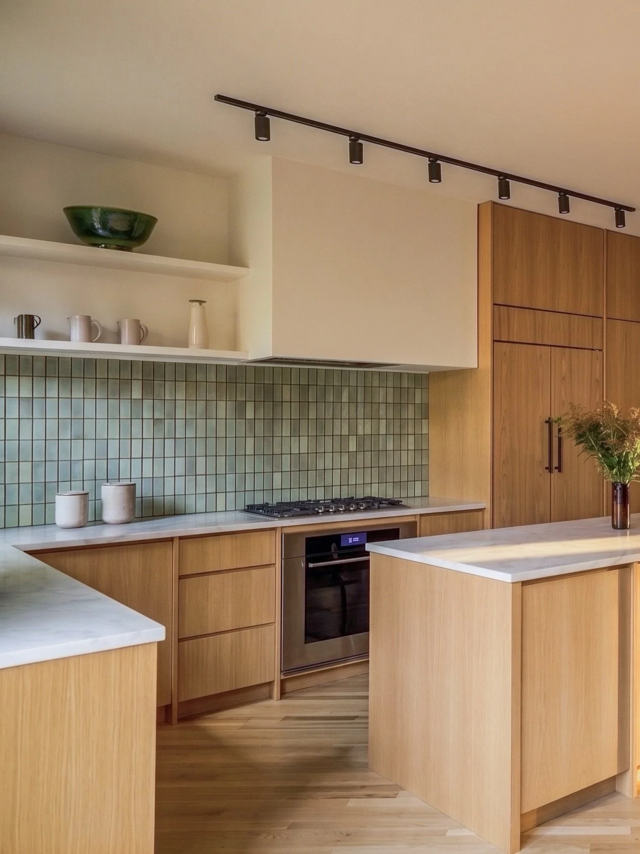 Old and new don&rsquo;t have to compete. Done carefully, each can make the other more legible.

At Seashell House, a contemporary kitchen occupies the rear of an 1897 Italianate brownstone, while the front parlor preserves much of the home&rsquo;s hi