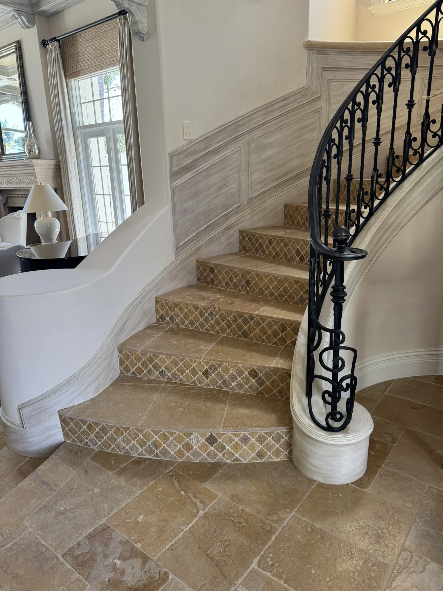 Mark Timothy Decorative Railing and Volute.JPEG