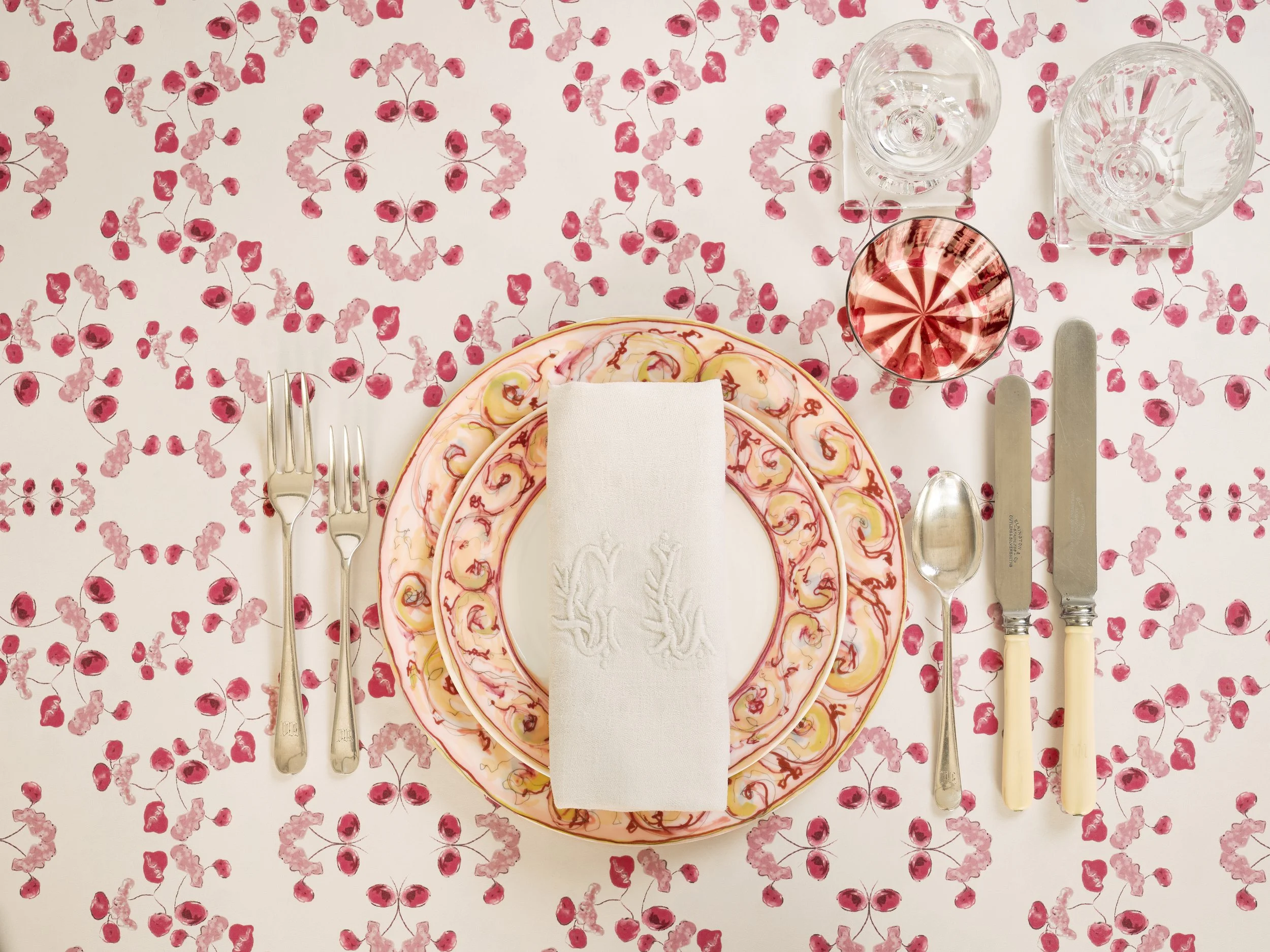 Aubusson - Set of 4 Plates