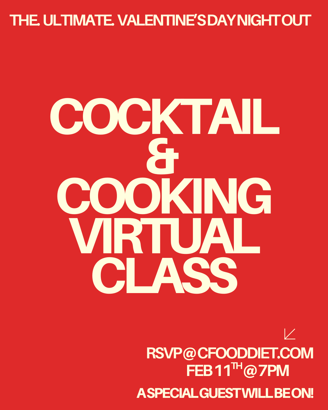 February 11th: Special Guest Bravolebrity, Bobby Boyd - Cocktails & Pasta Class