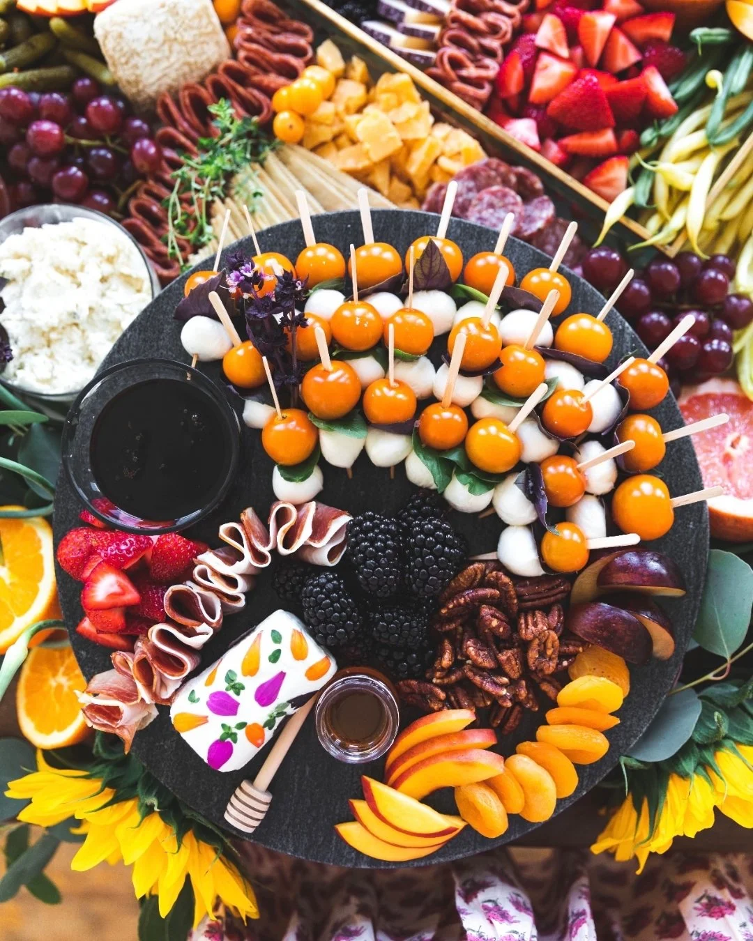 Summer dates are booking up quickly for grazing tables! Email us to get your event on the calendar.