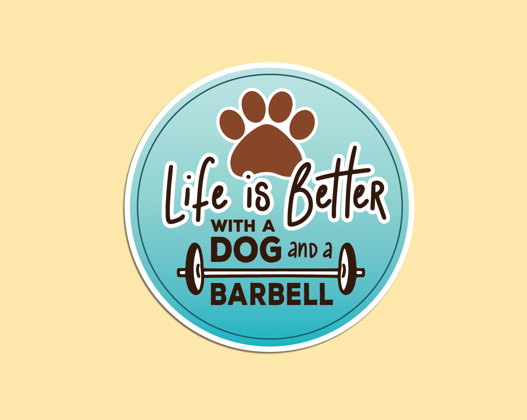 Stickers_Life is Better with a Dog.png