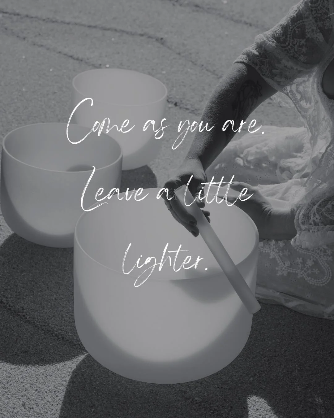 Ready to ground, release stress and plant seeds for 2026? 🤍

Ready to slow down? 
To land in your body.
Release what no longer serves you. 

My upcoming Sound Journeys: 

❄️ WINTER SOLSTICE: A dreamy candlelight Sound Bath ✨

The perfect time for a 