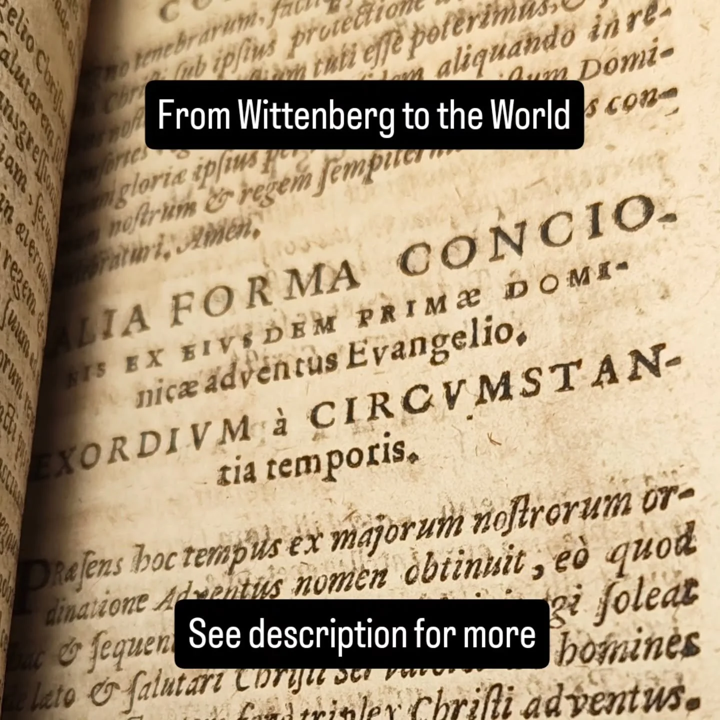 In the 16th century, Wittenberg stood at the beating heart of the Reformation. A small Saxon university town that reshaped Europe&rsquo;s soul. It was here that Luther taught, Melanchthon lectured, and the printing press turned conviction into contag