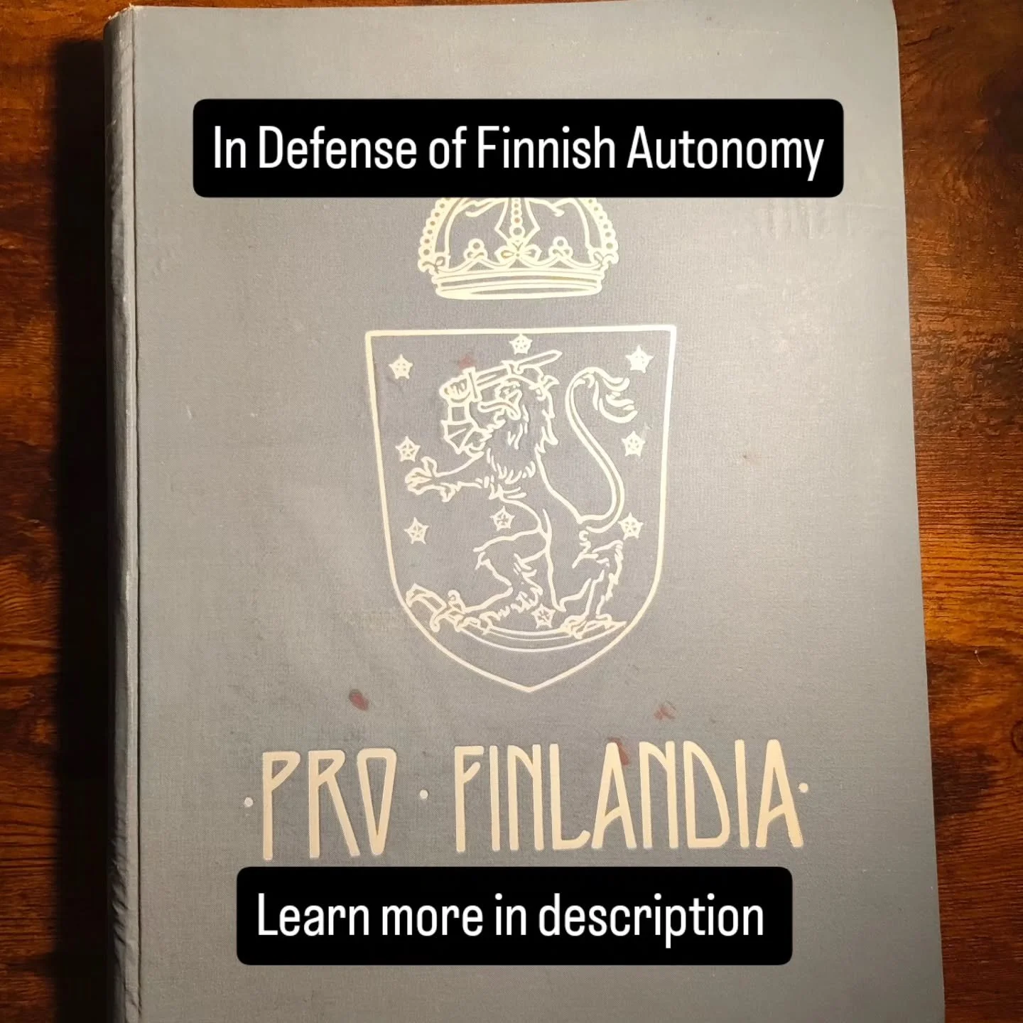 A remarkable piece of European cultural history has just landed in the shop: Pro Finlandia (1899), the legendary appeal that united more than a thousand of the era&rsquo;s most influential thinkers, scientists, artists, and political voices in suppor