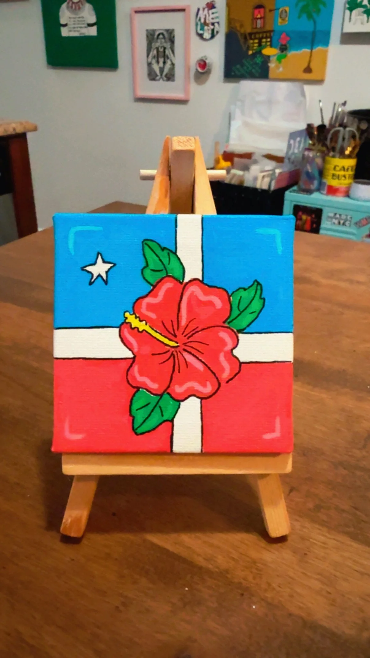 Flor De Maga Mini Canvas